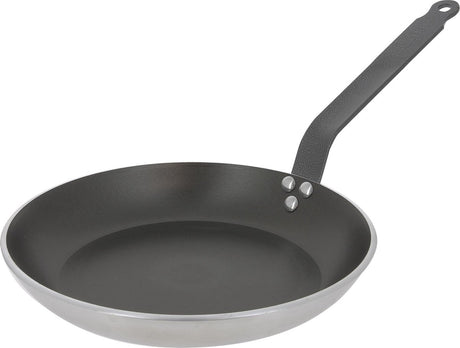 Debuyer de Buyer Choc Resto Induktionsbratpfanne 20 cm – professionelle Antihaftpfanne – für Induktion geeignet – Aluminium – Schwarz