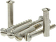 Starx Patentschraube M4x38mm vernickelt - 4 Stück