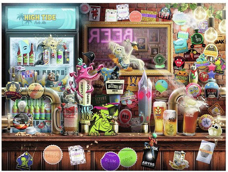 Ravensburger Puzzle Craft Beers 1500 Teile Puzzle für Erwachsene.