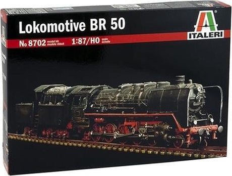 Italeri 510008702 h0 Dampflokomotive BR 50, Kunststoffbausatz