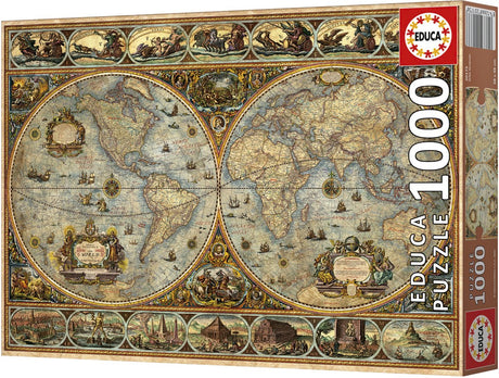 Educa - Puzzle 1000 Teile - Orbis Terrarum 1000 - Puzzle