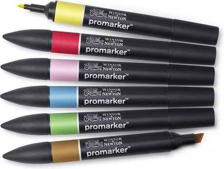 Winsor Newton Promarker™ Mitteltöne 6er-Set