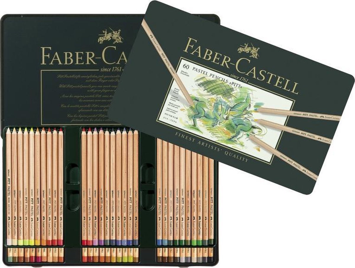 Faber-Castell Pastellstifte – Pitt – Dose 60 Stück – FC-112160