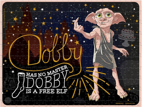 Winning moves harry potter - jigsaw puzzle - dobby 250 stukjes
