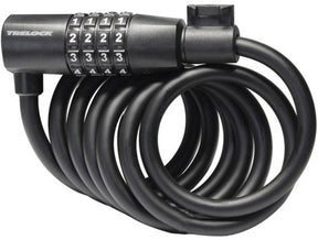Trelock SK108 Spiral Cable Lock Code 180 8mm schwarz