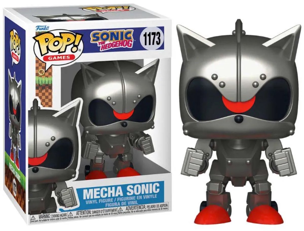 Funko-Pop! Spiele: Sonic – Mecha Sonic #1173