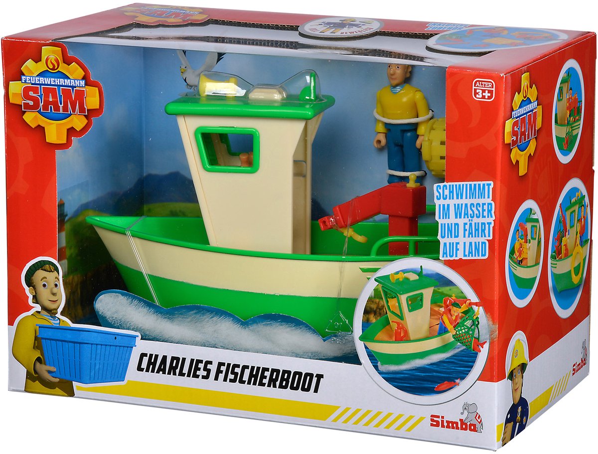 Simba Charlies Angelboot mit Figur