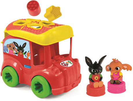 Clementoni Baby – Bing Bus Formsortierer, 7-teilig.