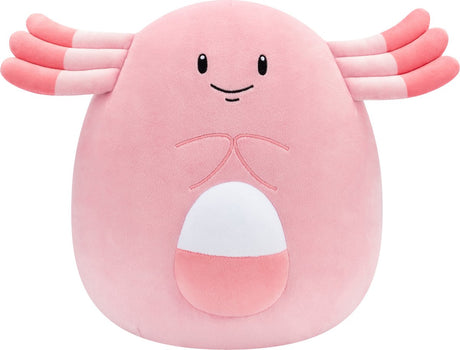 Squishmallows Pokémon Kuscheltier Plüsch – Chansey, 25 cm