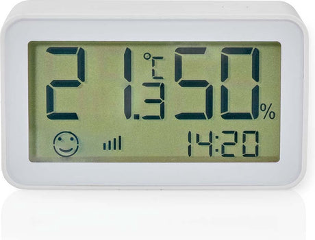 Nedis Smartlife Klimasensor – ZigBee 3.0 – batteriebetrieben – Android iOS – Weiß