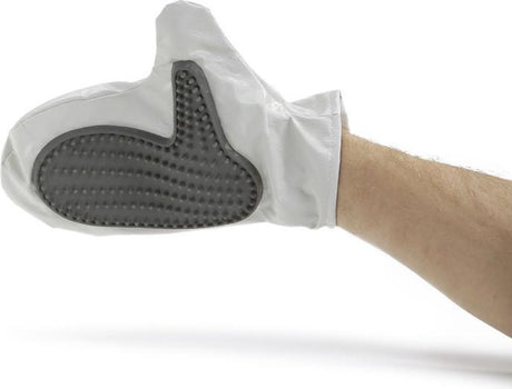 Beeztees verzorging handschoen voor kat - kattenverzorging - vacht - massage - 25x18x1,5 cm