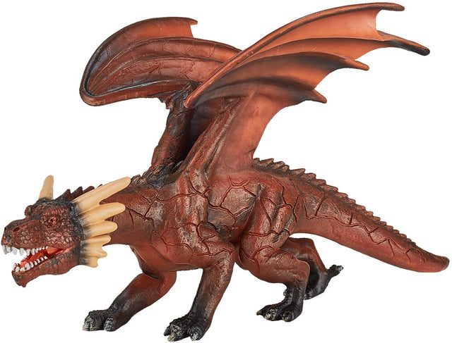 Mojo Fantasy-Feuerdrache mit beweglichem Kiefer – 387253