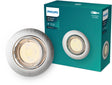 Philips led philips peridot inbouwspot - gu10 fitting - nikkel - rond - richtbare spot