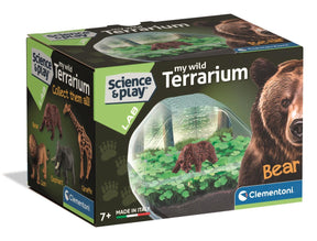 Clementoni Wissenschaftsspiel „My Wild Terrarium – Bär“.