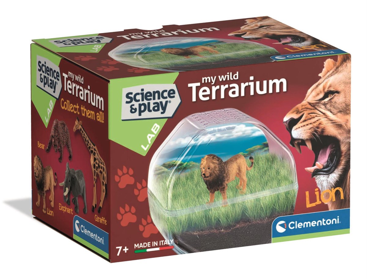 Clementoni wilder Terrarienlöwe | 2 Stk