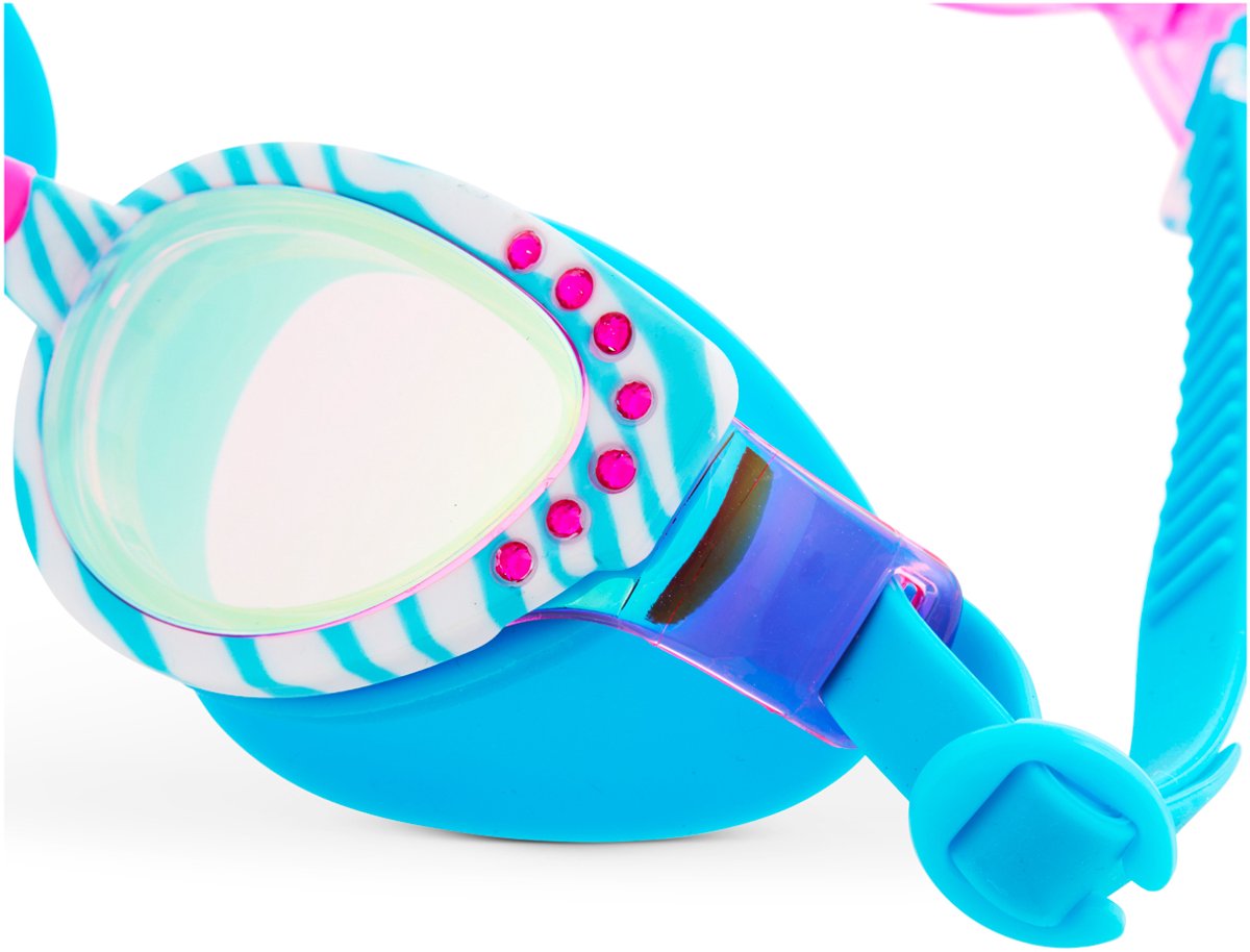 Bling2o Schwimmbrille Kinder - Cleo - Taucherbrille - Antibeschlag - UV-Schutz - Blau