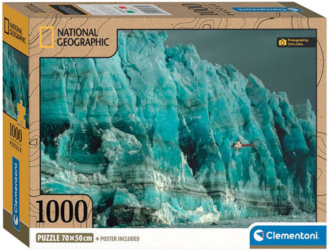 Clementoni Jigsaw Puzzle National Geographics - Gletscher, 1000st.