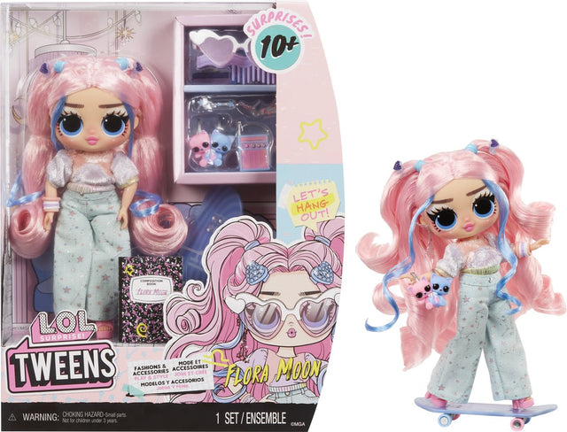 Lol. Überraschung! Tweens-Modepuppe – 16,5 cm – Flora Moon