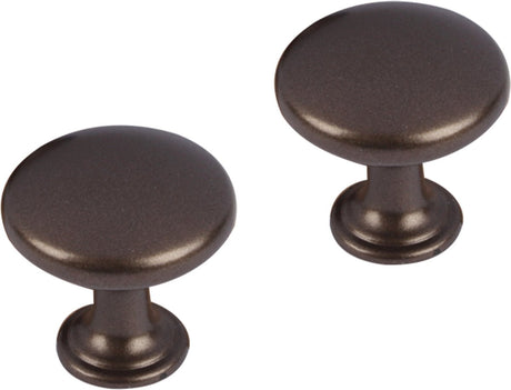 Differnz meubelknop - rond bolvormig model - diameter 30 mm - kleur bronskleurig - geschikt voor kasten, lades en meubels - per set van 2 stuks verkrijgbaar - inclusief 2 jaar garantie
