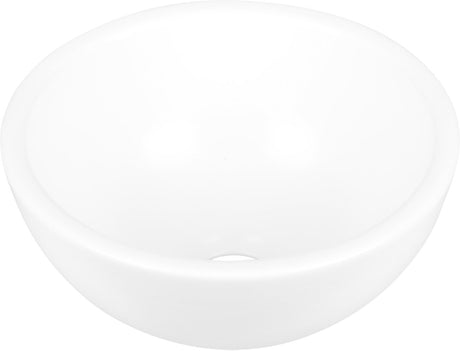 Differnz Boomer Waschbecken - Keramikwaschbecken - Weiß - ã˜ 20 x 10 cm