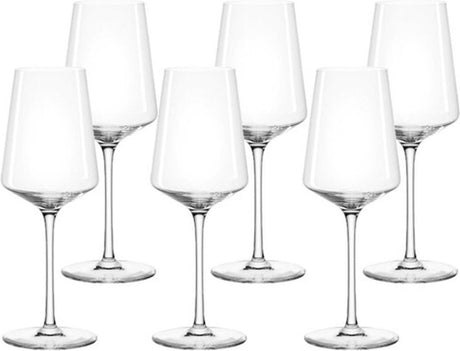 Leonardo puccini witte wijnglazen 400 ml - set 6