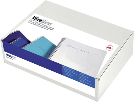 GBC-Drahtrücken-Drahtbinder 125 mm, Kapazität: 95 Blatt, Silber
