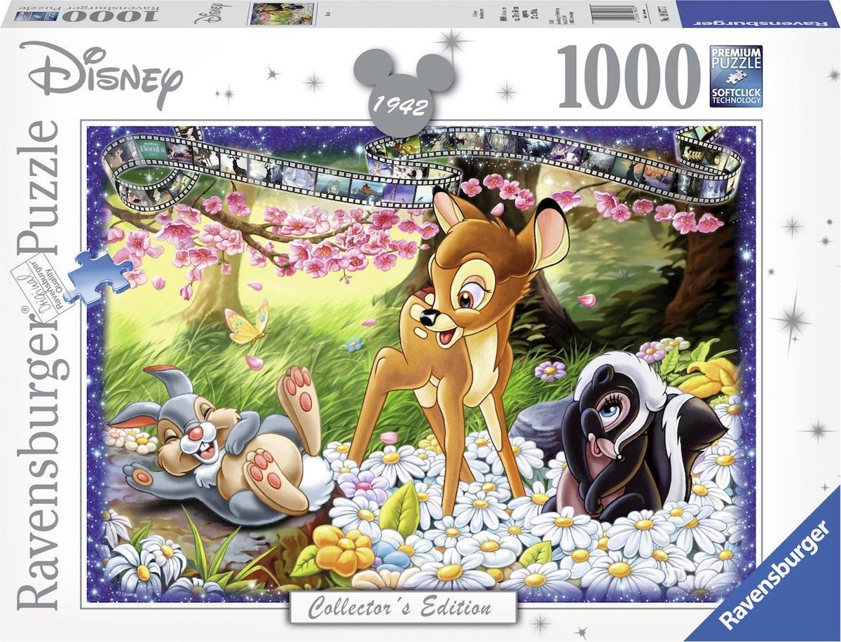 Ravensburger Puzzle Disney Bambi – Puzzle – 1000 Teile
