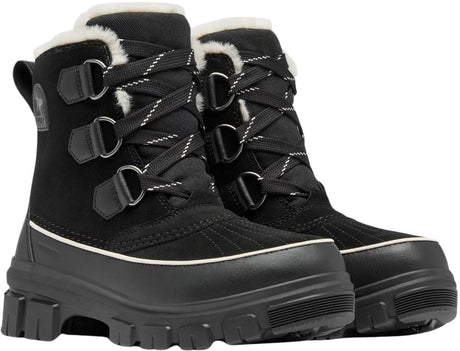 Sorel Torino™ V WP Damen-Schneestiefel – Schwarz, Rehbraun – Größe 40