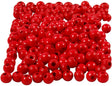 Kreativfirma Holzperlen rot, 150.