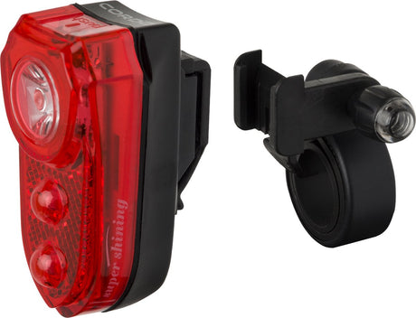 Cordo kuma achterlicht led batterijen - zwart - 126889