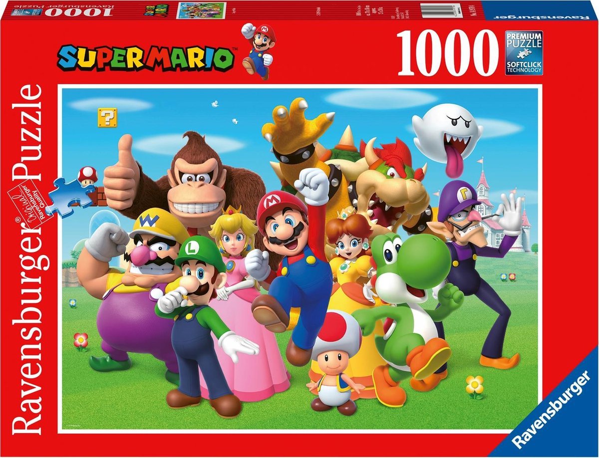Ravensburger Puzzle Super Mario – Puzzle – 1000 Teile