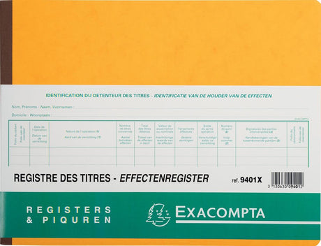 Brandless Sans Marque Exacompta Share Register BV