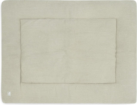 Jollein Laufstallmatte 75x95cm Grundstrick olivgrün