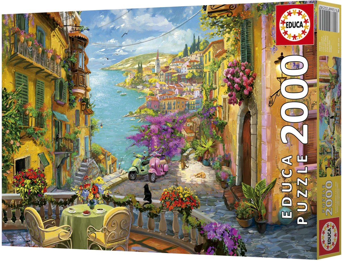 Educa – Café Español – Puzzle – 2000 Teile – Sinterklaas-Geschenke