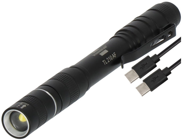 Brennerstuhl Akku-Taschenlampe LED LuxPremium TL 210 AF, IP44, 200lm