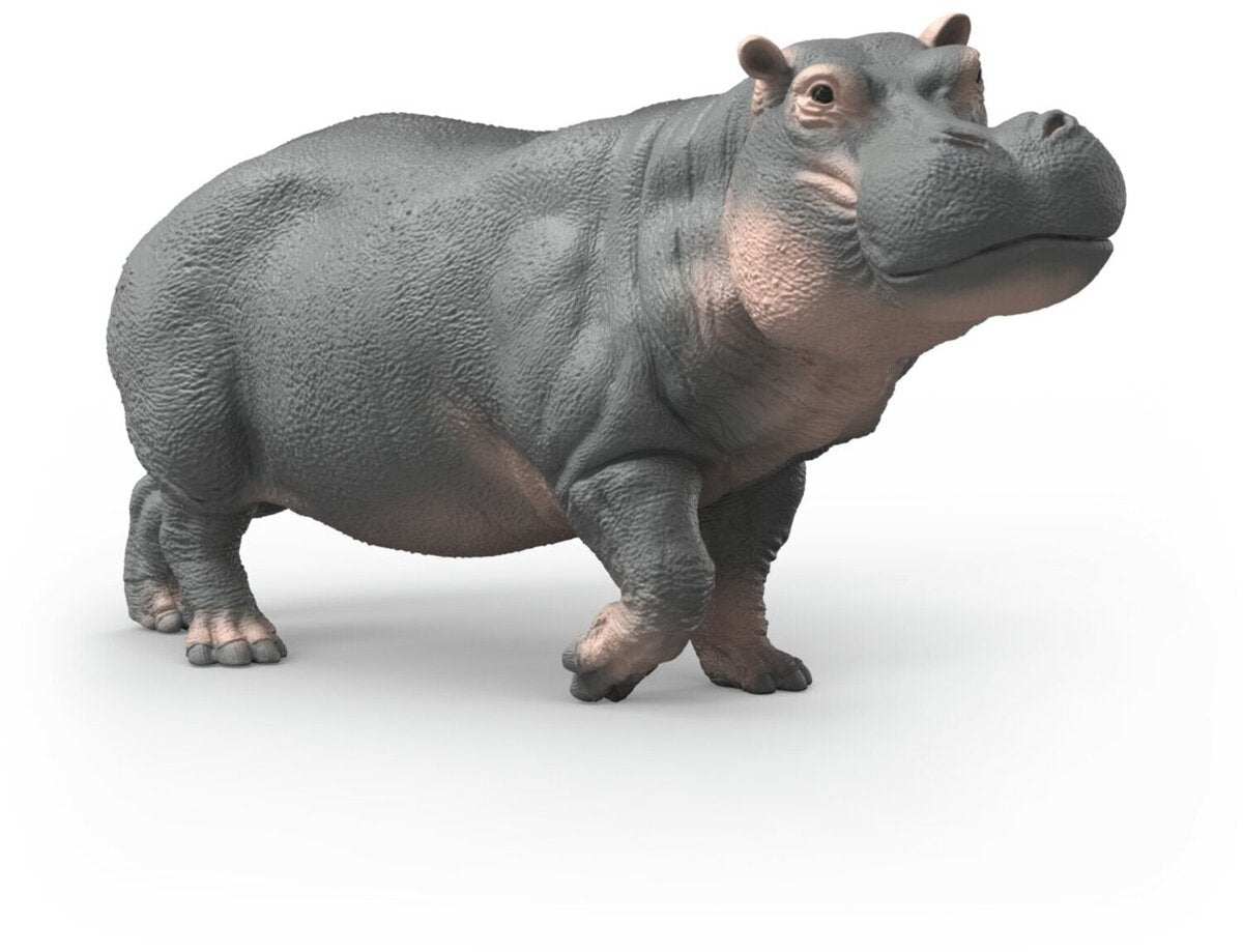 Schleich Spielfigur Nilpferd Wild Life Kunststoff realistisch 14938.