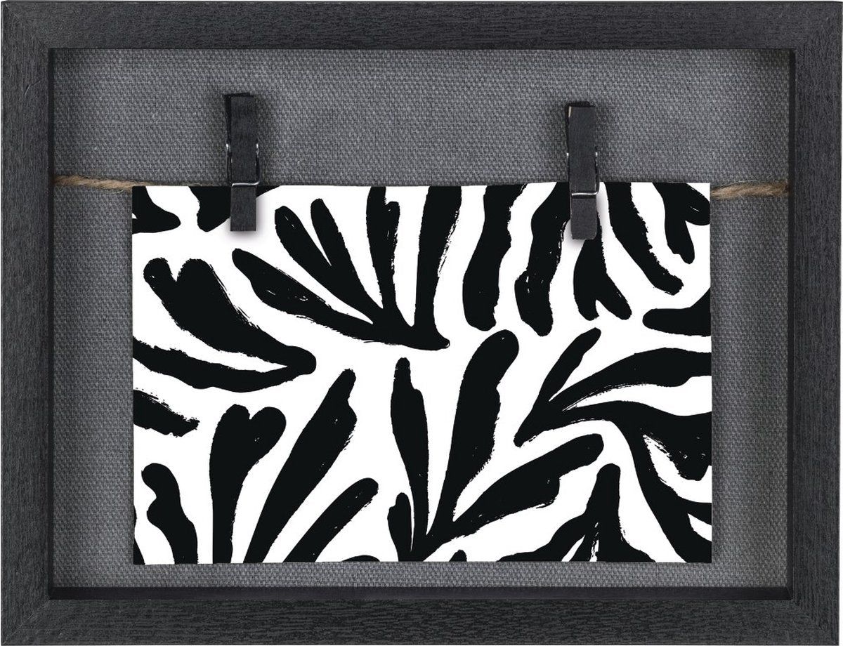 Hama Fotorahmen – Muro – 16,5 x 21,5 cm – Schwarz