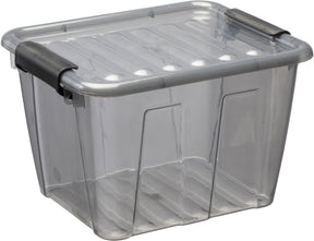 Plast team opbergdoos home box, 3,0 liter, grijs