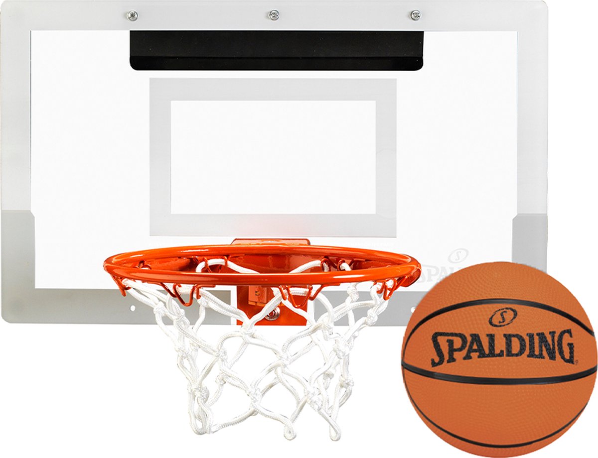 Spalding arena slam 180 minibasketbalbord - wit | maat: uni