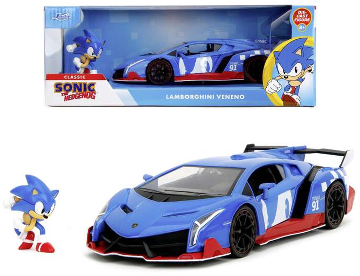 Jada Toys – Sonic Lamborghini Veneno 1:24 – 9335433314r00