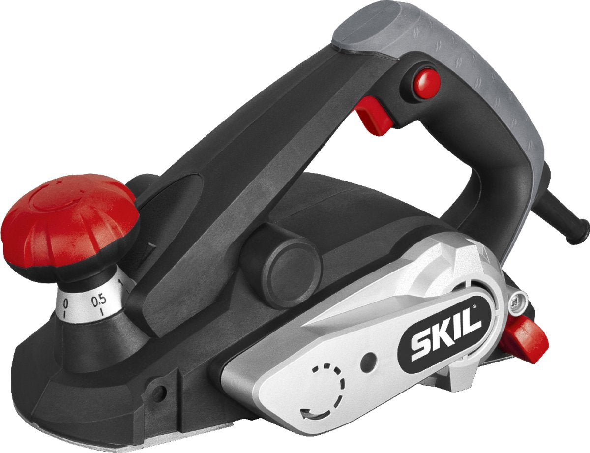 Skil Elektrohobel 600 W – Hobeltiefe 0–2 mm – umkehrbare Hobelmesser 82 mm – inklusive Staubsauger-Adapter – 1558 AA