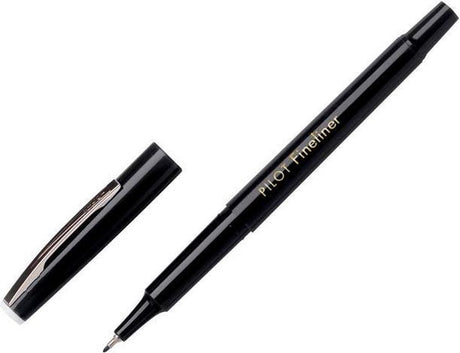 Pilot Fineliner sw-ppf schwarz 0,4 mm – 12 Stück