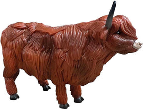 Bullyland 62445 – Spiel- und Sammelfigur Highlander-Kuh – ca. 9,5 cm – lebensechte und detaillierte Gestaltung – ideal als lehrreiche Spielfigur und kleines Geschenk für Kinder ab 3 Jahren.