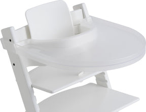 Spieltablett – Tischplatte für Stokke Tripp Trapp – Esstablett – mit Riemen – transparent