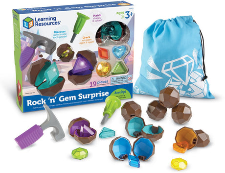 Lernressourcen Rock 'n' Gem Surprise - Experimentieren - Rollenspiel - 3+