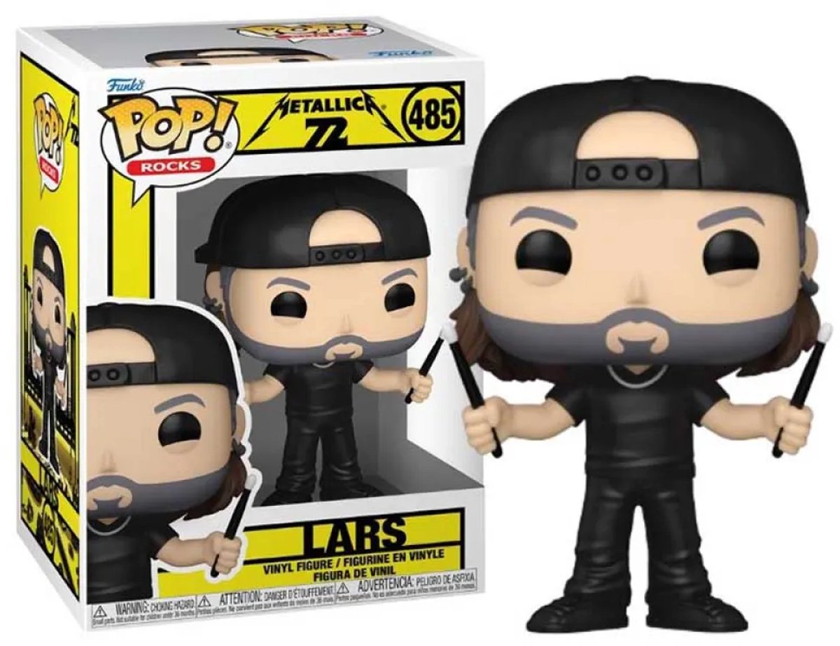 Funko Metallica Lars Vinyl Figur 485 Unisex Pop! - neutral - Standard