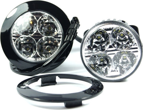 M-Tech LED-Tagfahrlicht-Set – rund – 70 mm – 12 V 24 V