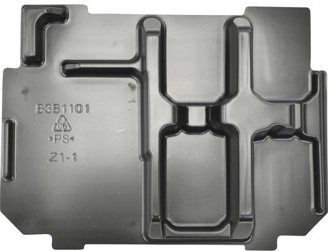 Makita-Zubehör 838110-1 Einlage für 2 oder 4 Akkus und Ladegerät in Mbox 1 (838754-7) – 838110-1