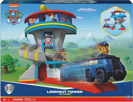 Spinmaster Paw Patrol Adventure Bay Wattower Play Set