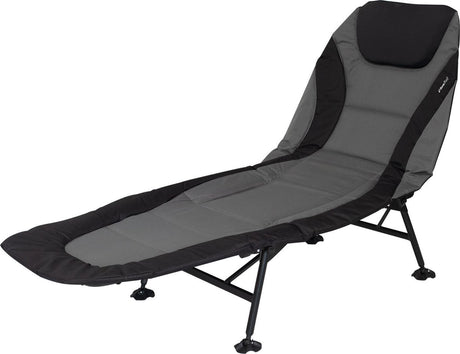 Eurotrail Lounger 200 x 75 cm Polyester Anthrazitschwarz